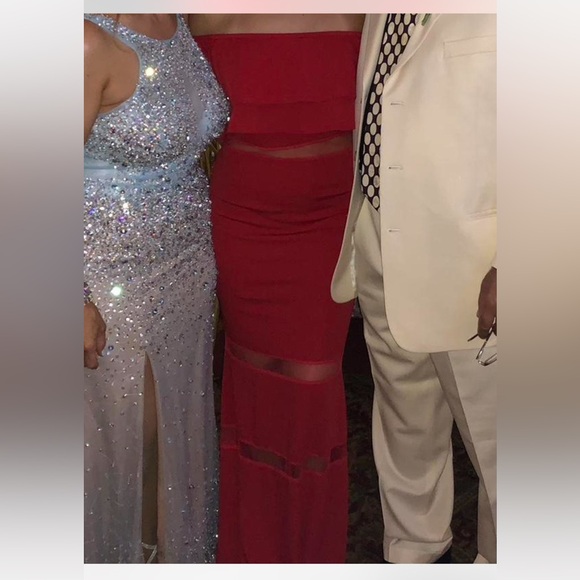 LULUS RED DRESS - Picture 3 of 4